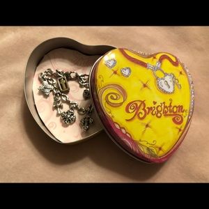 Brighton Eternity Cross Charm Bracelet